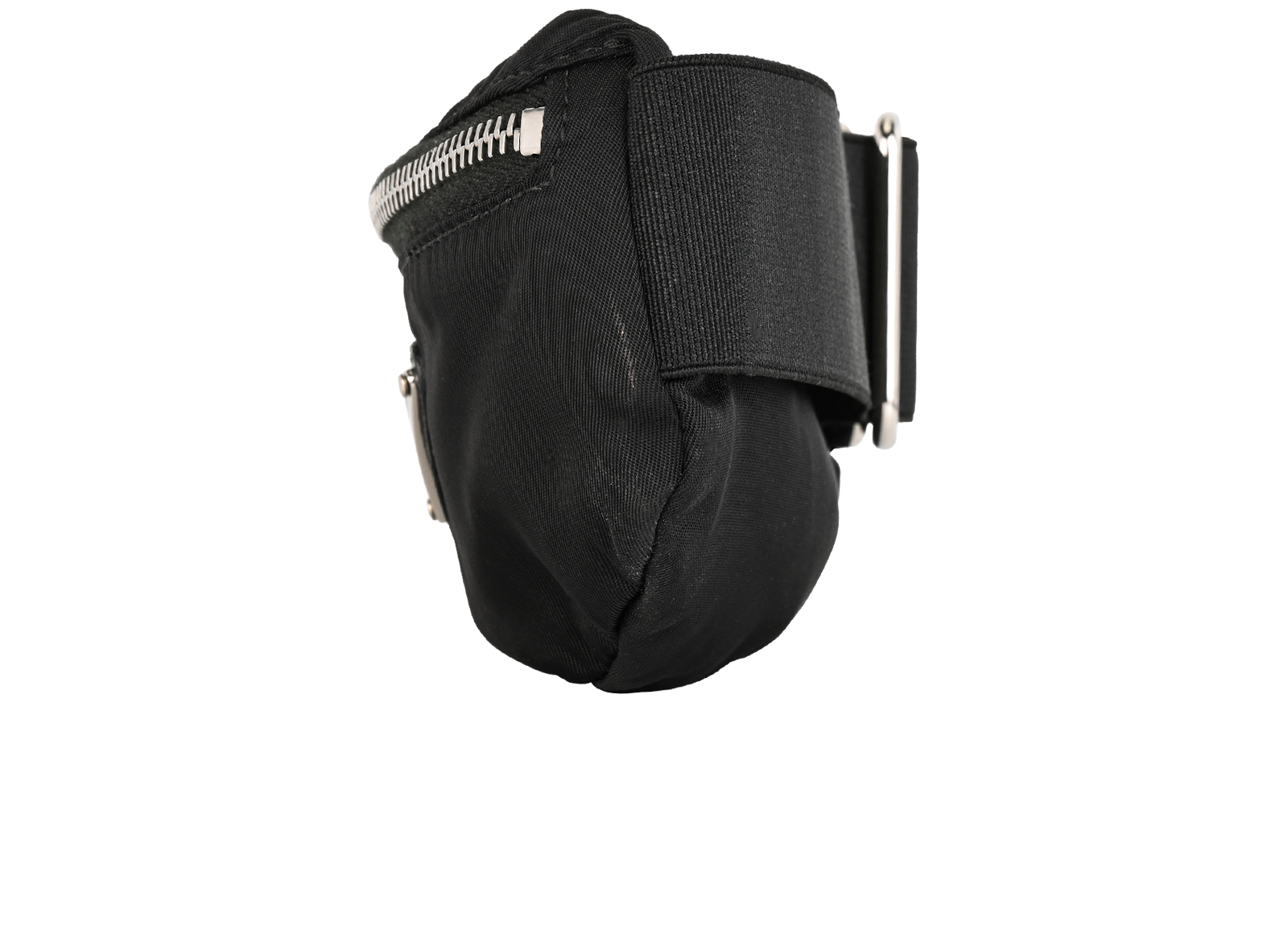 Prada Armband Pouch, &pound;225, Accessories, Black, Nylon, Bottom view